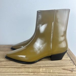 Aeyde Ruby Ankle Boots - Khaki